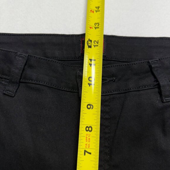 Lee Women's Boot Cut Mid Rise Deep Dye Stretch Black Jeans Size 16 Short NWT - Picture 8 of 10